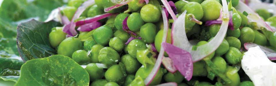 July Recipe of the Month: Peas, Feta, & Mint Salad (from Bread Bar)