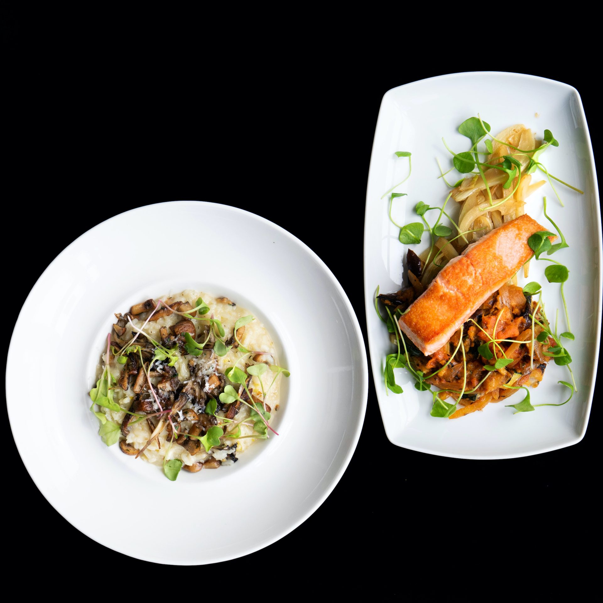 Open Kitchen Home RISOTTO & SALMON Meal Kit Stratford Chefs School