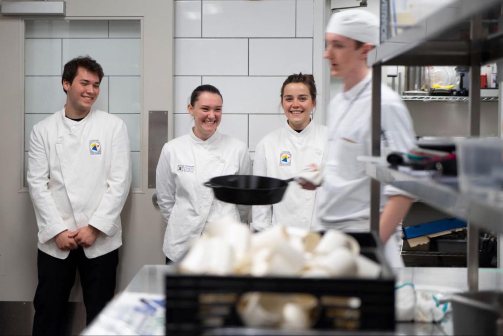 Stratford Chefs School’s Program includes training students in all aspects of owning and operating a small business