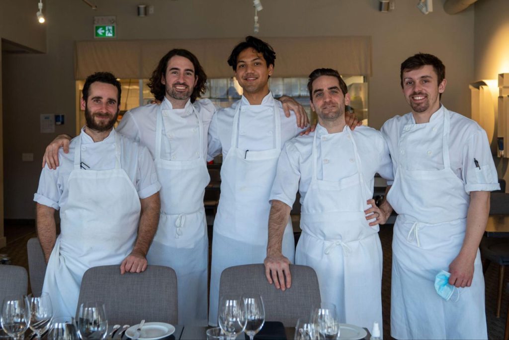 The Canadian Guest Chef Team from Restaurant Pearl Morissette