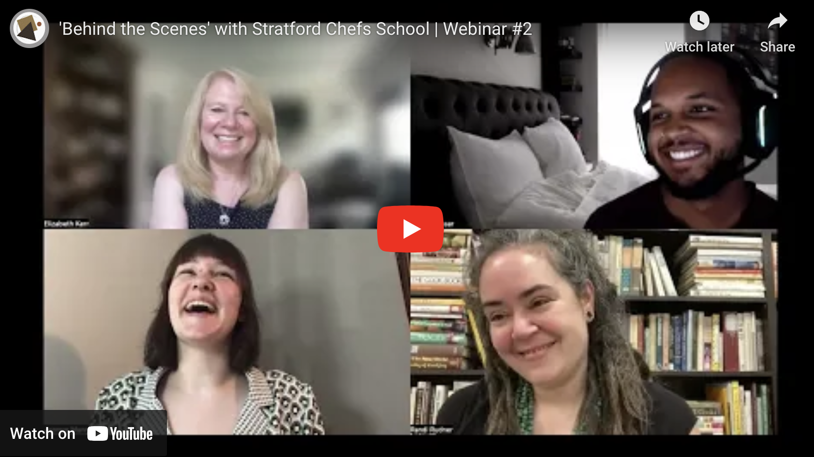 Webinar: Behind the Scenes at Stratford Chefs School